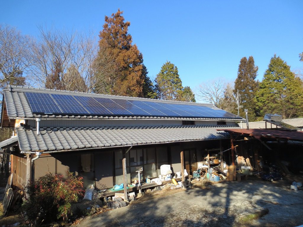 太陽光発電　M様邸3